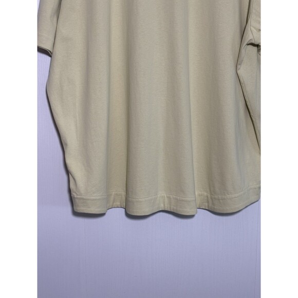 Everlane Baseball Shirt Mens XXL Green Premium Weight Button Front Short Sleeve - Picture 11 of 12